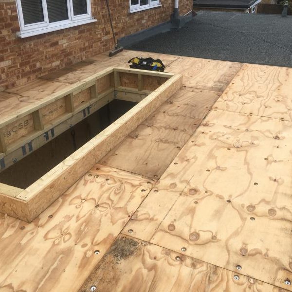 Wickford Flat Roof and Skylight 01