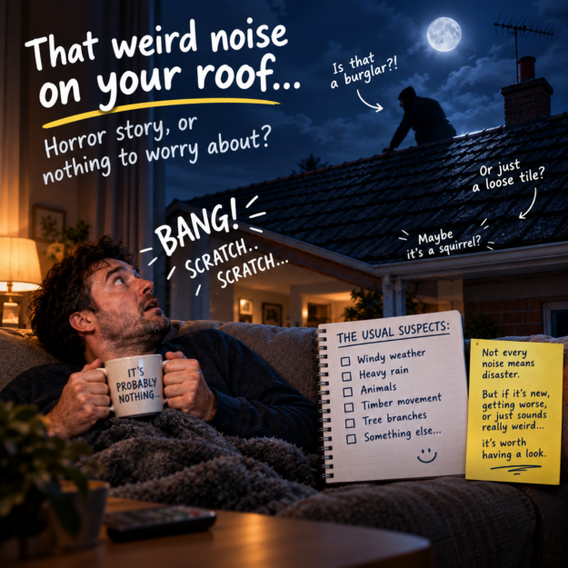 Noise from the roof